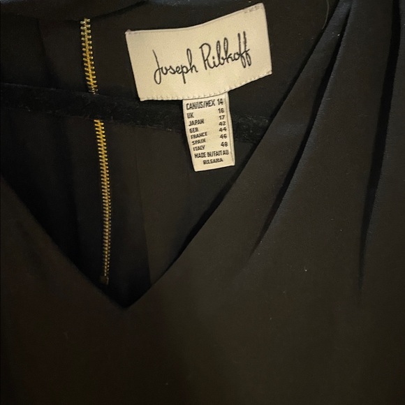 Joseph Ribkoff Style 173264 - Black Top - Picture 2 of 4